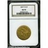 Image 1 : 1847-O $10 AU55 NGC. This O-mint is lightly abrad