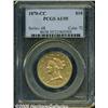 Image 3 : 1870-CC $10 AU55 PCGS. Winter 1-A, the only known