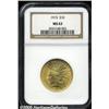 Image 1 : 1915 $10 MS63 NGC. Lustrous surfaces display shar