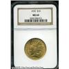 Image 1 : 1932 $10 MS64 NGC. A beautiful, deeply lustrous e
