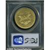 Image 2 : 1850 $20 XF45 PCGS. Popular first year of issue. 