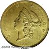 Image 1 : 1850 $20 MS61 NGC. The first collectible Liberty 