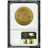 Image 2 : 1852 $20 AU55 NGC. A bold piece with abundant bri