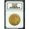 Image 1 : 1861-S $20 XF45 NGC. The well detailed surfaces o