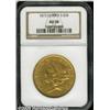 Image 1 : 1873 $20 Closed 3 AU50 NGC. Strong luster for the