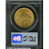 Image 2 : 1874 $20 AU58 PCGS. A somewhat scarcer Type Two d