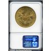 Image 2 : 1874-S $20 AU58 NGC. Luster penetrates the expose