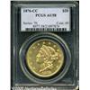 Image 3 : 1876-CC $20 AU58 PCGS. This is a wonderful exampl