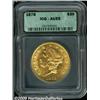 Image 1 : 1878 $20 AU55 ICG. Probably never circulated, but