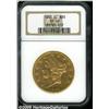 Image 3 : 1885-CC $20 XF45 NGC. Pleasing honey-gold color w