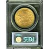 Image 2 : 1888 $20 MS62 PCGS. Straw-gold surfaces display s