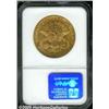 Image 2 : 1890-CC $20 AU50 NGC. The obverse is yellow-gold,