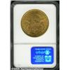 Image 2 : 1893-S $20 MS60 NGC. Boldly struck with rich lust