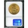 Image 2 : 1894-S $20 MS62 NGC. Lustrous yellow-gold surface