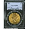 1895 $20 MS62 PCGS. A suitably struck Liberty Twe