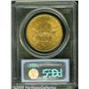 Image 2 : 1896-S $20 MS63 PCGS. Lustrous surfaces display a