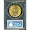 Image 2 : 1897-S $20 MS63 PCGS. The design elements are sha
