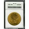 Image 3 : 1898 $20 MS63 ANACS. Frosty and lustrous with lig