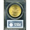 Image 2 : 1898-S $20 MS63 PCGS. Intense luster radiates fro