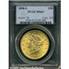 Image 1 : 1898-S $20 MS63 PCGS. Perhaps conservatively grad