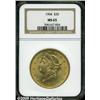 Image 3 : 1904 $20 MS65 NGC. Fully defined in all areas, th