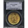 Image 3 : 1907 $20 Arabic Numerals MS66 PCGS. This is the f
