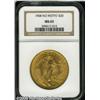 Image 1 : 1908 $20 No Motto MS65 NGC. This is a frosty Gem 