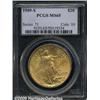 Image 3 : 1909-S $20 MS65 PCGS. This is a frosty example wi