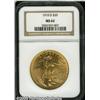 Image 1 : 1910-D $20 MS62 NGC. A moderately toned example t