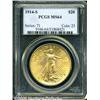 Image 1 : 1914-S $20 MS64 PCGS. A good strike and attractiv