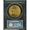 Image 2 : 1916-S $20 MS64 PCGS. Peach-gold patination embra