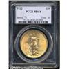 Image 1 : 1922 $20 MS64 PCGS. Visually appealing example wi