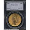 Image 3 : 1922 $20 MS65 PCGS. Well struck and satiny, with 
