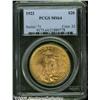 Image 1 : 1923 $20 MS64 PCGS. Sharply struck with an almost