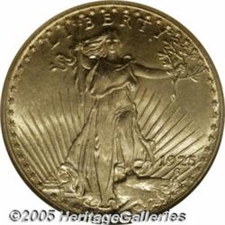1925 $20 MS66 NGC. Among the Philadelphia issues 
