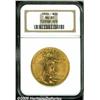 Image 1 : 1926 $20 MS65 NGC. Blazing luster and orange-gold