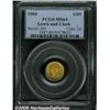 Image 3 : 1904 G$1 Lewis and Clark MS64 PCGS. Two varieties