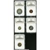 Image 1 : 1950 Proof Set PR64 to PR67 NGC. The set includes