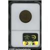 Image 2 : 1864 2C Small Motto Two Cent Piece MS62 Brown NGC