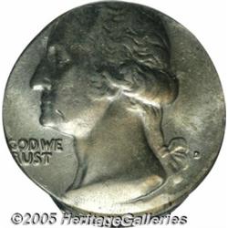 Undated 25C Washington Quarter--Struck on a Clad 