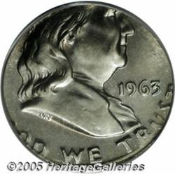 1963 50C Franklin Half Dollar--Struck on a Nickel