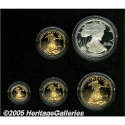 1995-W 10th Anniversary American Eagle Set includ
