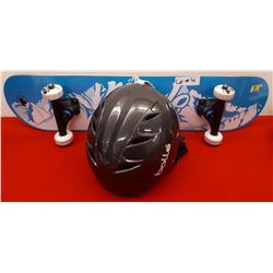 SKATEBOARD AND BOLLE HELMET