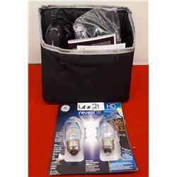 HAIRCUTTING KIT AND 2 LED LIGHTBULBS