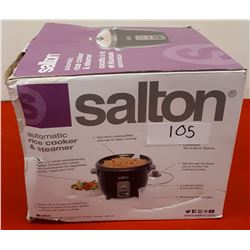 SALTON AUTOMATIC RICE COOKER & STEAMER