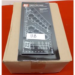 BOX OF GRIP RITE SCREW & BOLT GAUGE