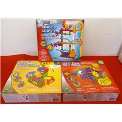 TECHNO GEARS DIZZY DROID & CRAZY TRAIN & MARBLE MANIA CATAPULT