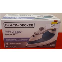 BLACK & DECKER LIGHT N EASY STEAM IRON