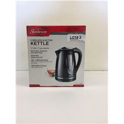 SUNBEAM 7 CUP CORDLESS ELECTRIC KETTLE