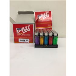 BOX OF 50 LIGHTERS